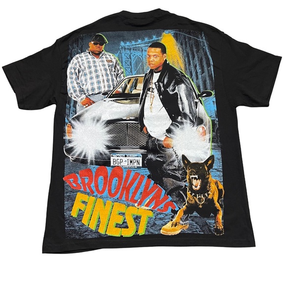 Jay-Z Jayz Biggie All Over AOP T-Shirt XL Rap Tee Boot NWOT Backstock Co - Picture 2 of 5
